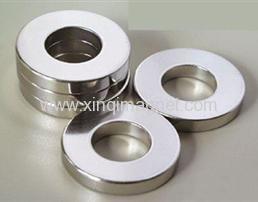 Neodymium Iron Boron Big Ring Magnet Nickle plating N/M/H/SH/UH/EH/AH