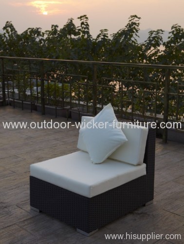 Garden center rattan sofa