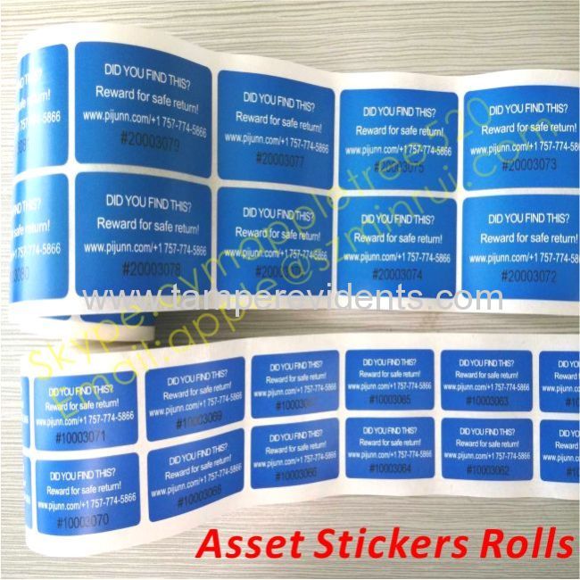 Destructive Tamper Evident Asset Stickers,Breakable Fragile Security Label,Egg Shell Sticker One Time Use