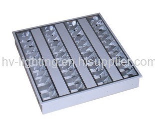 grille lamp 4x14w recessed 
