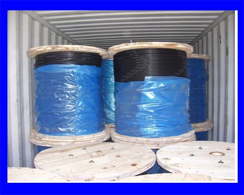 Duplex stranded aluminium conductor XLPE insulation AAC neutral conductor