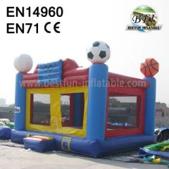 Inflatable Basketball Bouncer Commercial Grade