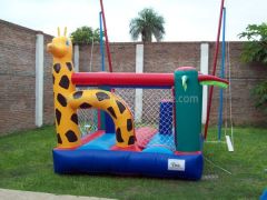 Giraffe Inflatable Indoor Bouncer