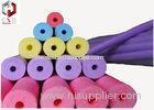 Colorful EPE Foam Tube 20 Shore For Protecting Plastic / Steel Pipe