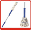 Fixed Iron handle cotton twist mop for Floor cleaning
