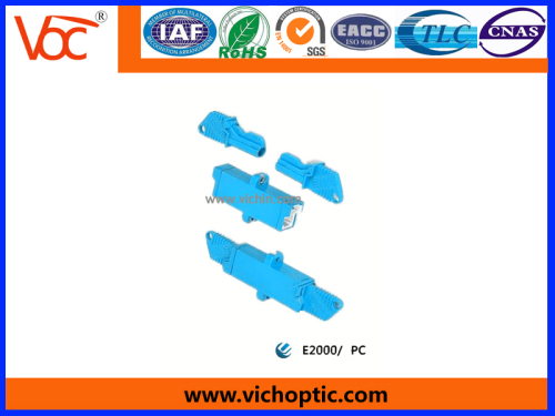 high quality E2000 type fiber adapter