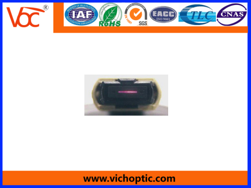 MPO type fiber optic adapter