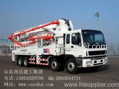 concrete boom pump