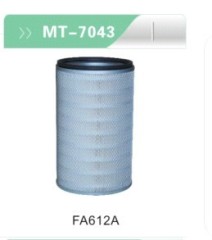 FA612B Air Filter for excavator