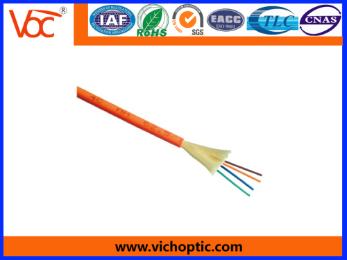 Tight buffered optical fiber with UV coating