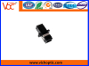 durable black engineering plastic MTRJ optical fiber adaptor