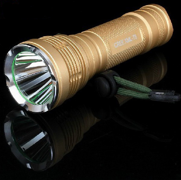New! 10W Ultra Power CREE XML T6 LED Aluminum Hunting Flashlight ACK-1190