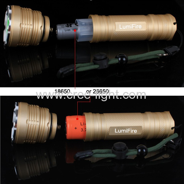 New! 10W Ultra Power CREE XML T6 LED Aluminum Hunting Flashlight ACK-1190