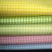 100% Cotton Gingham Fabric