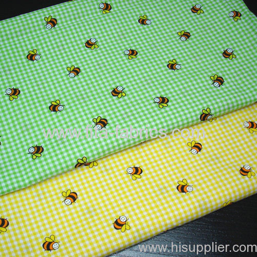 100% Cotton Printed & Yarn dyed Poplin