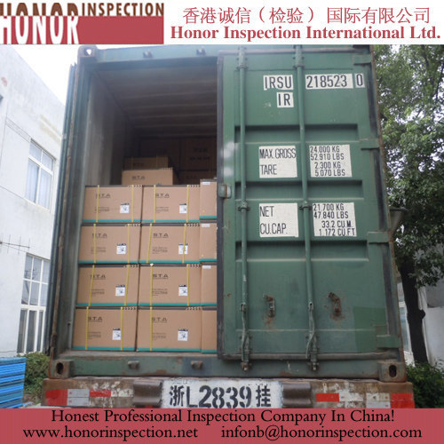 Container loading inspection service in China