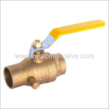 Brass Ball Waste Valve