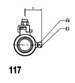 Brass Ball Waste Valve