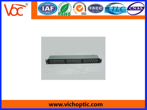 practical metal Cat5E patch panel