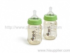 Heat transfer films for plastic nursing bottle