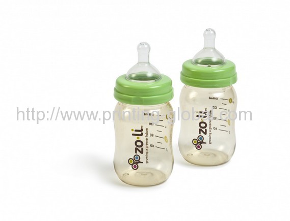 Hot stamping film for plastic nursing bottle