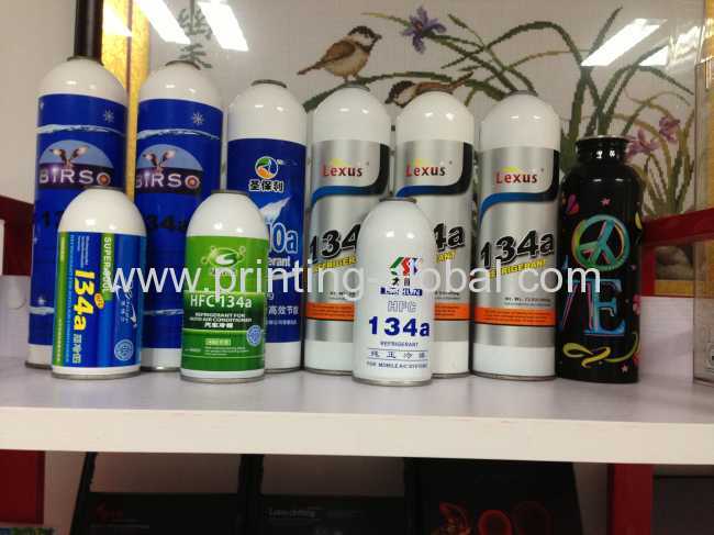 Thermal Transfer Film For Refrigerant Bottles Refrigerant Can