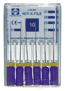 Endodontic NiTi Hand Use K file #10 (endodoncia lima)