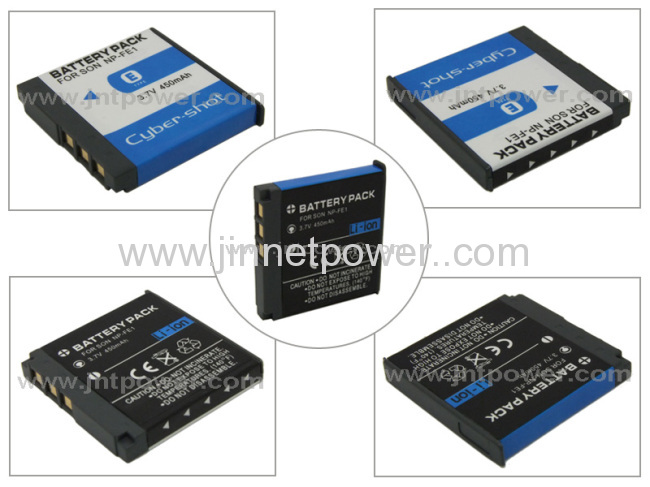 Replacement battery for Sony DSC-T7 cameras NP-FE1