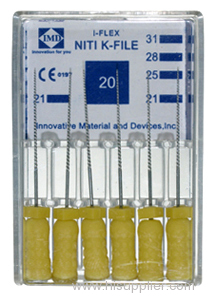 Endodontic NiTi Hand Use K file #20 (endodoncia lima)