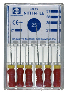 Endodontic NiTi Hand Use H file #25 (endodoncia lima)