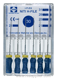 Endodontic NiTi Hand Use H file #30 (endodoncia lima)