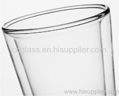 Thickening Creative High Transparent Double Wall Glass Juice Cup