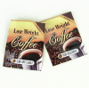 Heat Seal aluminum foil bag with tear notch strip for coffee