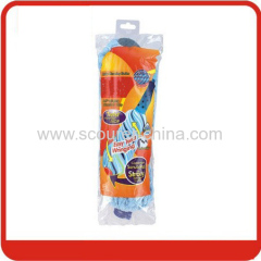 Water floor colourful cleaning mop refill