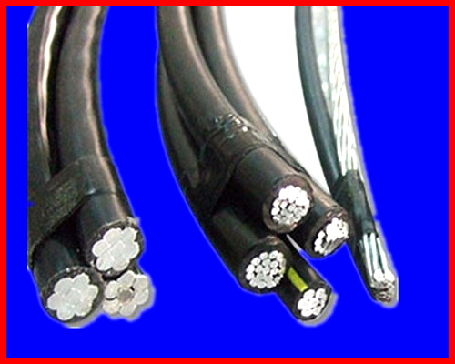 Hot sale! triplex stranded aluminum conductor XLPE insulatedr cable