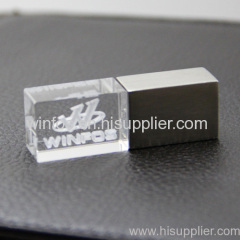 Crystal LED USB Flash Drive