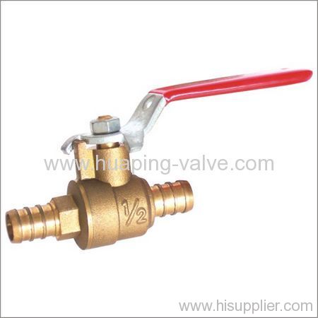 Brass Pex Ball Valve Pex Connection