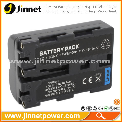 Batteries for digital SLR camera for Sony NP-FM500H