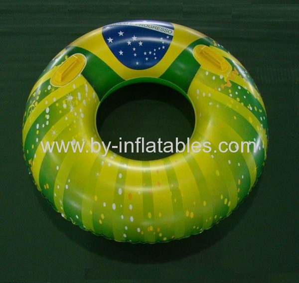 special pattern PVC inflatable adult swim ring