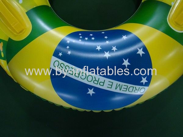 special pattern PVC inflatable adult swim ring