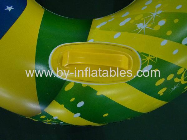 special pattern PVC inflatable adult swim ring