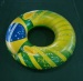 Flag PVC inflatable adult swim ring