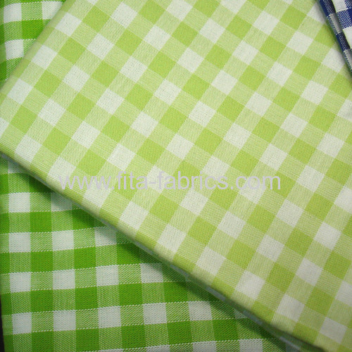 Apron check make of polyester and cotton