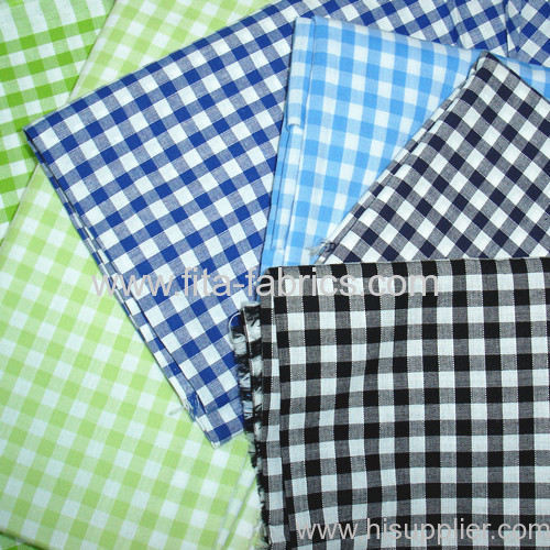 T/C 80/20 Gingham Fabric