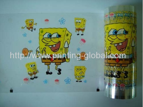 Hot stamping film for magic cube toys of kids toys