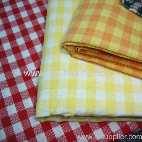 100% Cotton Yarn Dye Plaid Cloth