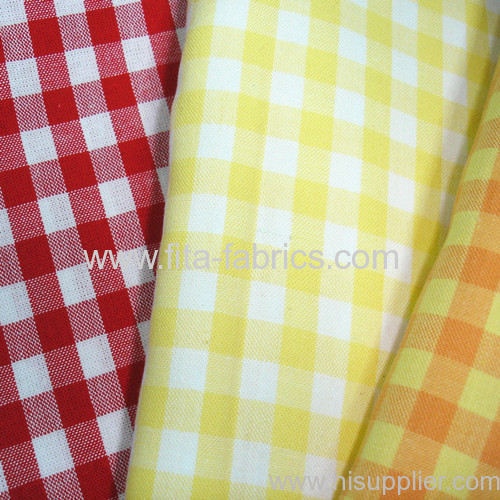 100% Cotton Yarn Dye Plaid Cloth