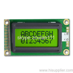 8 characters x2 lcd module display (CM802-6)