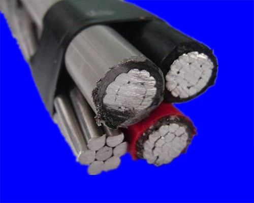 Chinese quadruplexstranded aluminum conductor ACSR overheaded cable