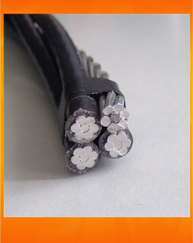 IEC standard quadruplex stranded aluminum conductor AAAC overheaded cable